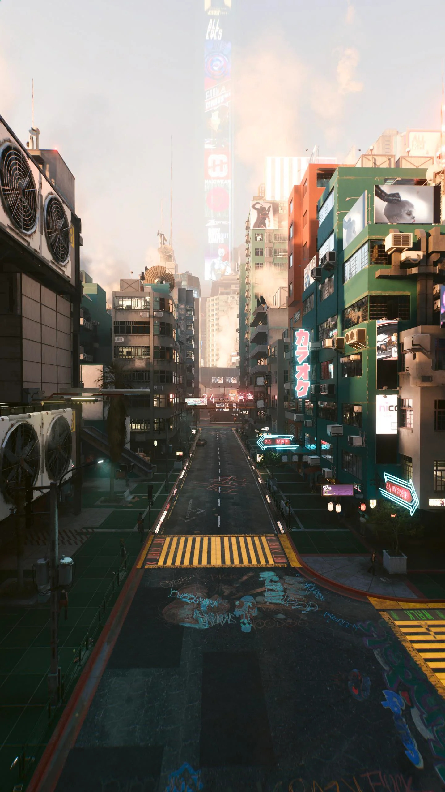 empty road japantown